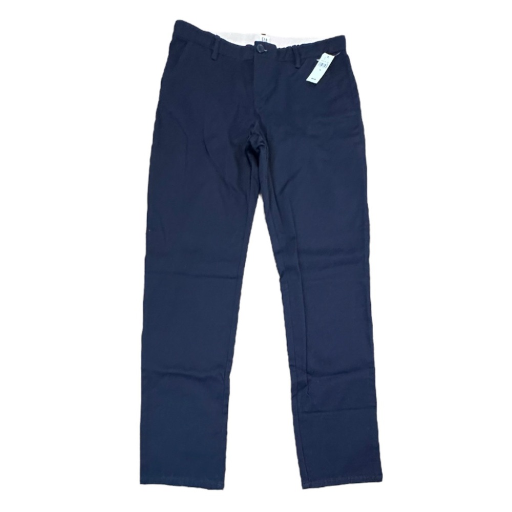 GAP Kids | Girls Uniform Chinos with Washwell in True Indigo Blue | Size 18| NWT